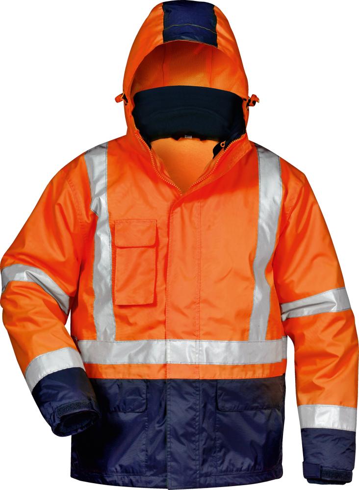 Produktbild Safestyle Warnschutzjacke Udo Größe XL orange marine