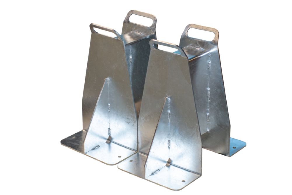 Produktbild Bauer Abstellböcke bis 350 kg feuerverzinkt 300 x 480 x 195 mm