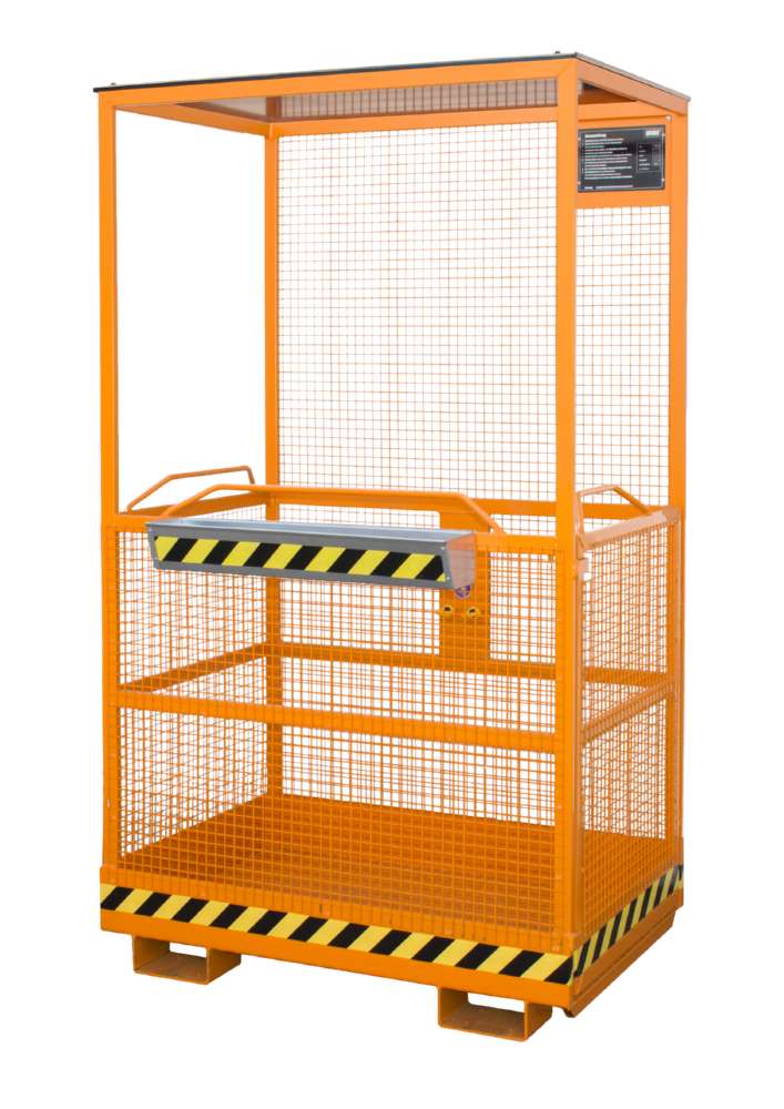 Produktbild Bauer Arbeitsbühne MB-A/D lackiert in gelborange