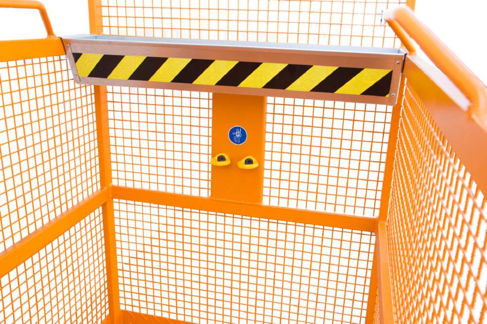 Produktbild Bauer Arbeitsbühne MB-A / L lackiert in gelborange bild 2