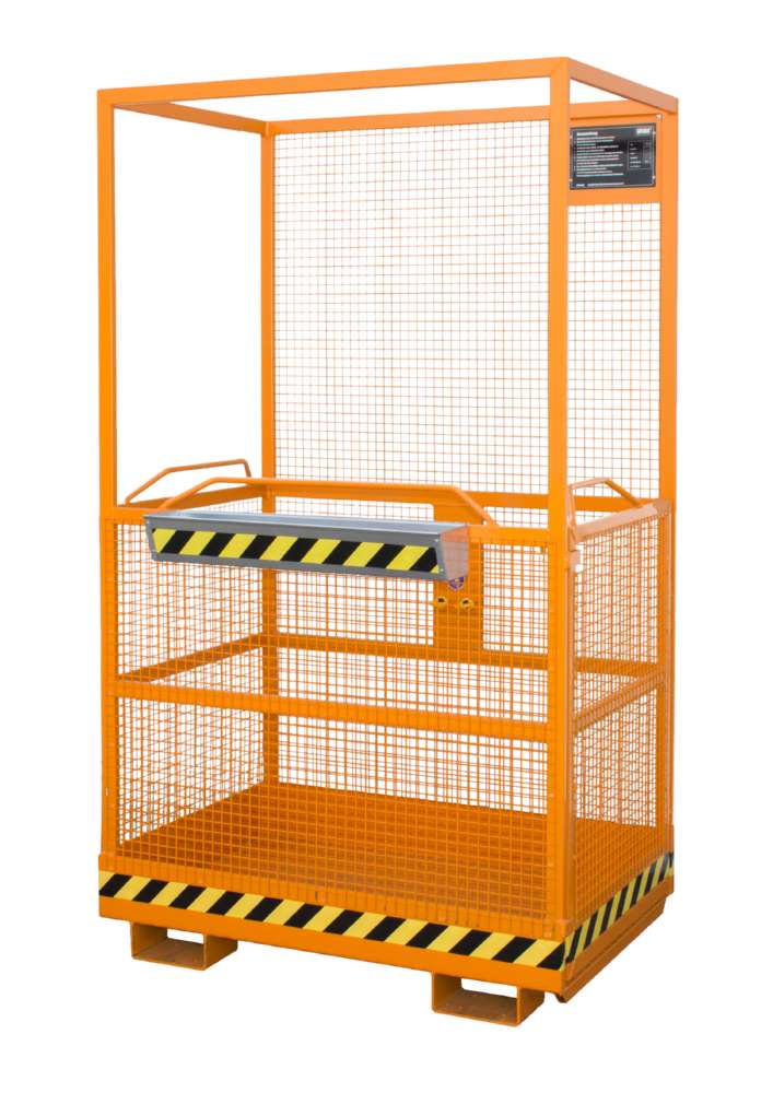 Produktbild Bauer Arbeitsbühne MB-A lackiert in gelborange