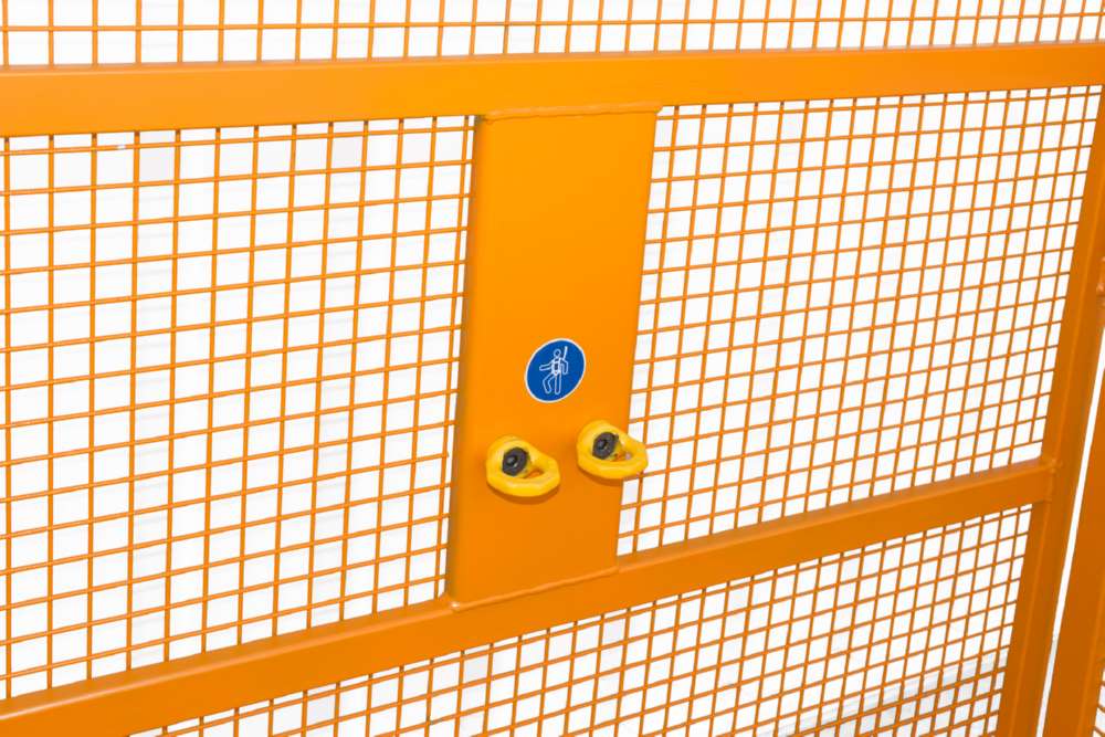 Produktbild Bauer Arbeitsbühne MB-A lackiert in gelborange bild 2