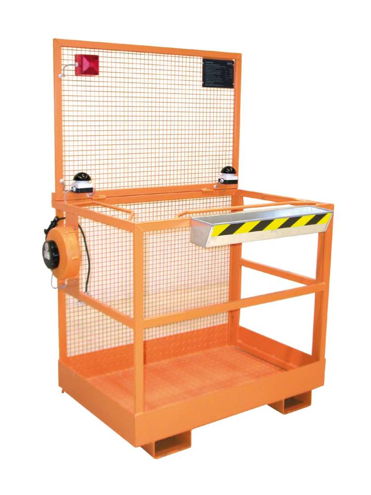 Produktbild Bauer Arbeitsbühne MB-ST lackiert in gelborange