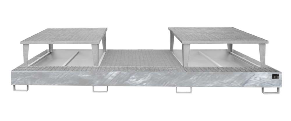 Produktbild Bauer Auffangwanne AWA 32 3850 x 780 x 1460 mm feuerverzinkt