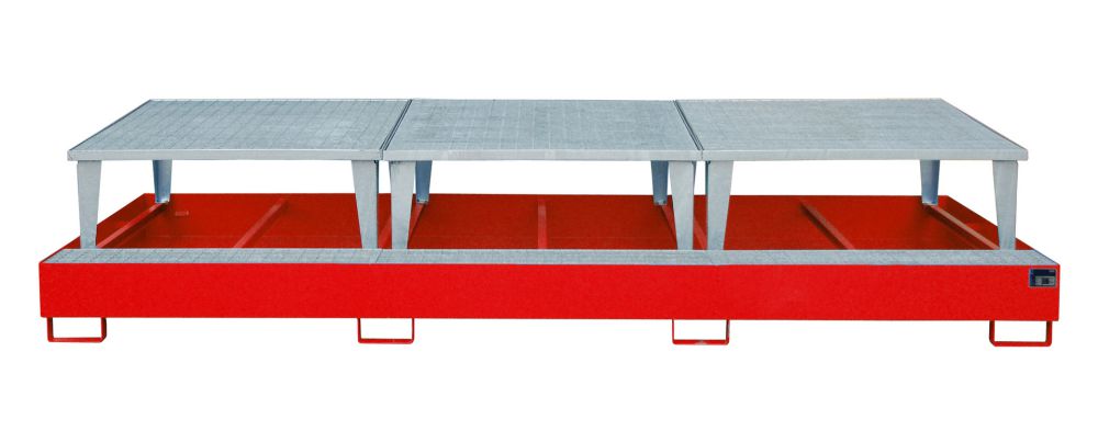 Produktbild Bauer Auffangwanne AWA 1000 3 lackiert Feuerrot