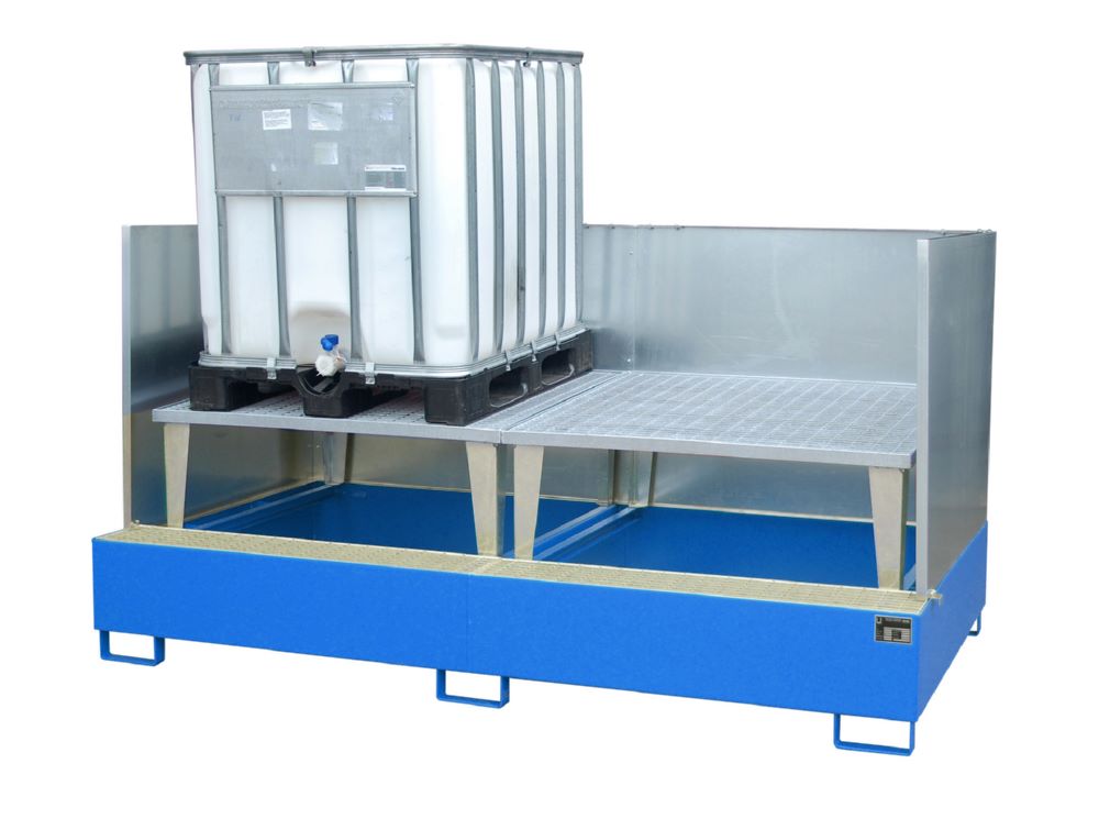 Produktbild Bauer Südlohn Auffangwanne Breite 2670 mm AWA 1000-2 SW lackiert Lichtblau