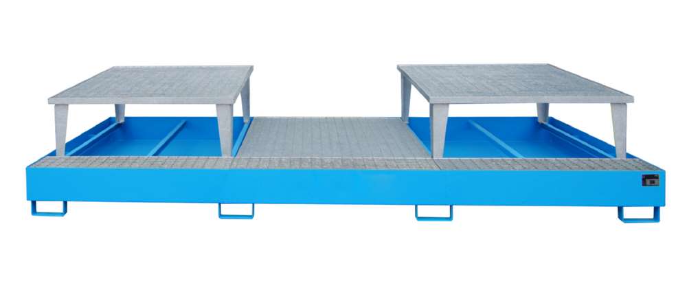 Produktbild Bauer Auffangwanne AWA 32 3850 x 780 x 1460 mm lackiert lichtblau