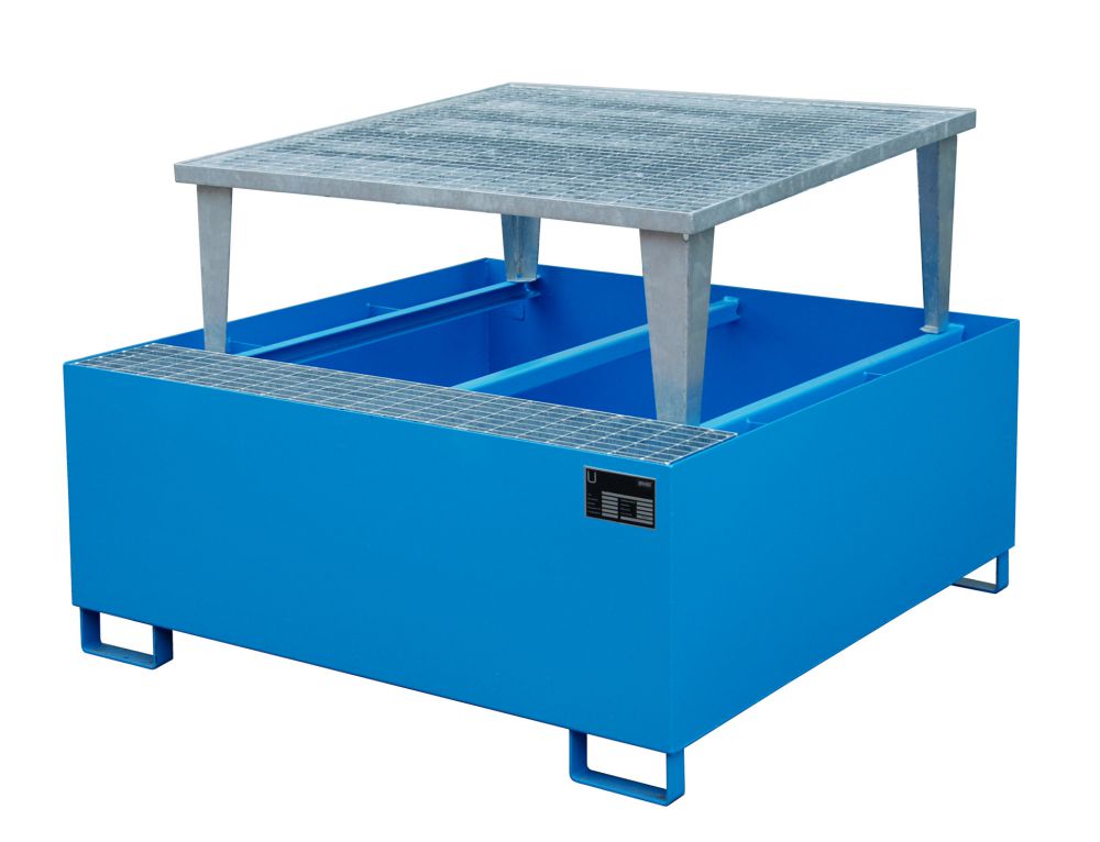 Produktbild Bauer Auffangwanne AWA 1000 lackiert Lichtblau