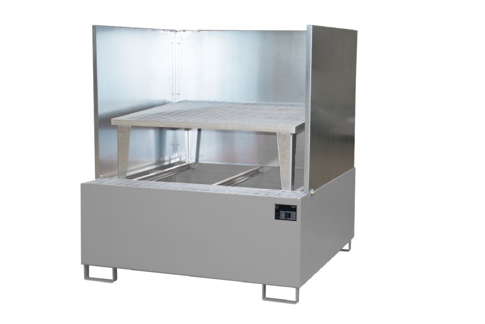 Produktbild Bauer Südlohn Auffangwanne AWA 1000/SW lackiert Mausgrau Tragfähigkeit 1000 kg