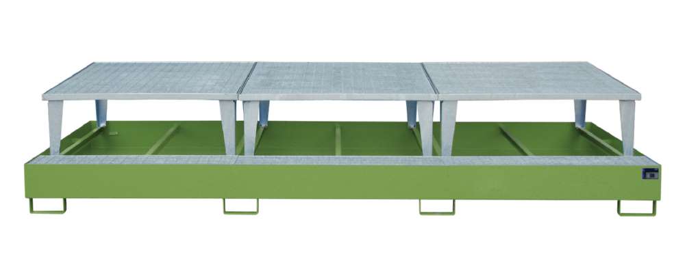 Produktbild Bauer Auffangwanne AWA 1000 3 3850 x 780 x 1460 mm resedagrün