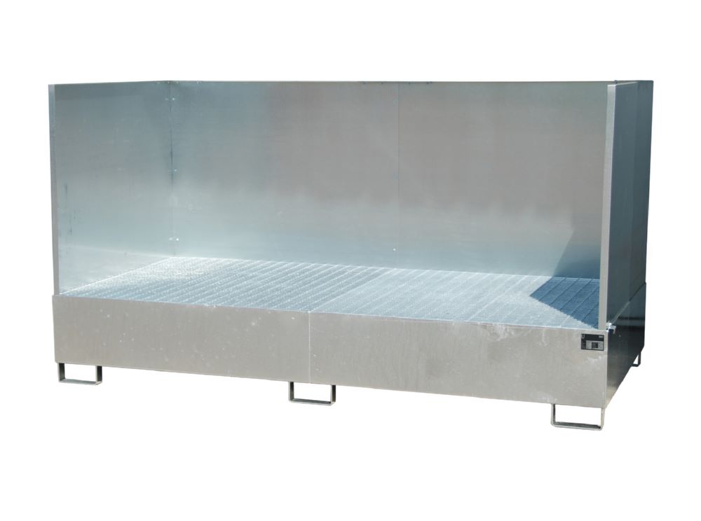 Produktbild Bauer Südlohn Auffangwanne AW 1000-2/SW feuerverzinkt Tragfähigkeit 1000 kg