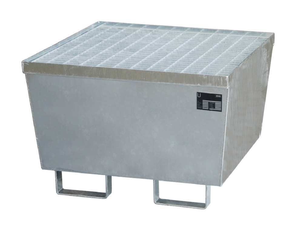 Produktbild Bauer Auffangwanne AM-1 800 x 545 x 800 mm feuerverzinkt