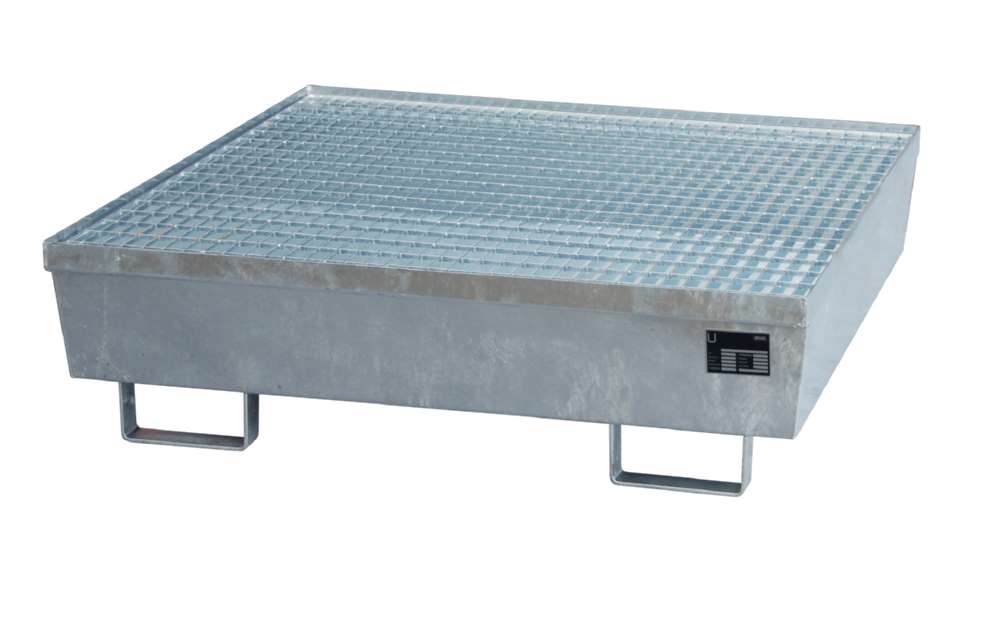 Produktbild Bauer Auffangwanne AM-4 A 1200 x 335 x 1200 mm feuerverzinkt