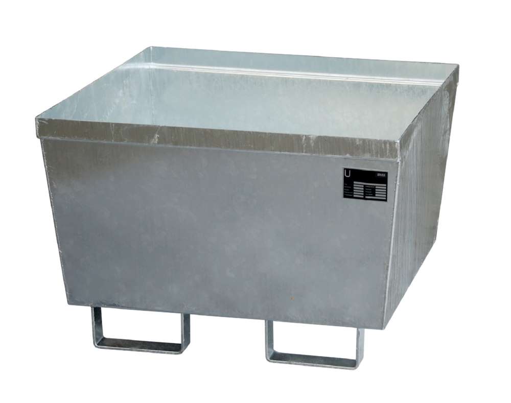 Produktbild Bauer Auffangwanne AO-1 800 x 545 x 800 mm feuerverzinkt