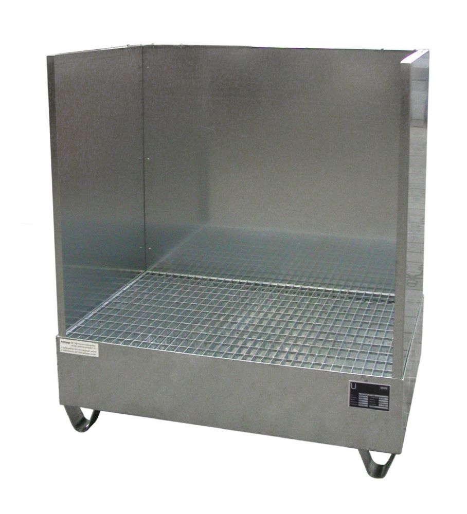 Produktbild Bauer Südlohn Auffangwanne 2019/SW feuerverzinkt B 1220 x H 1360 mm