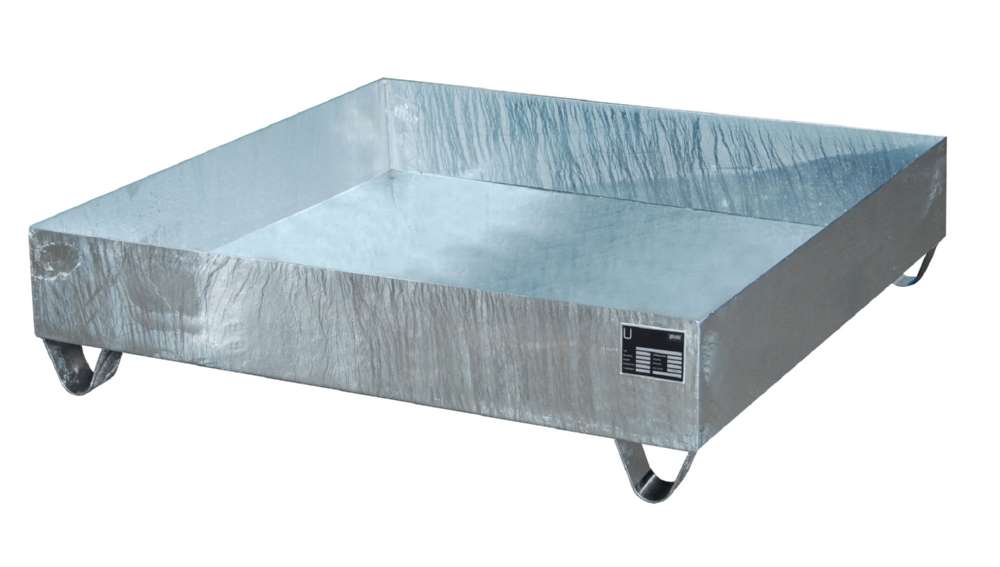 Produktbild Bauer Auffangwanne 2031 1200 x 285 x 1200 mm feuerverzinkt