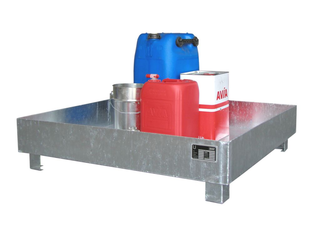 Produktbild Bauer Auffangwanne WO 4 200 feuerverzinkt bild 2