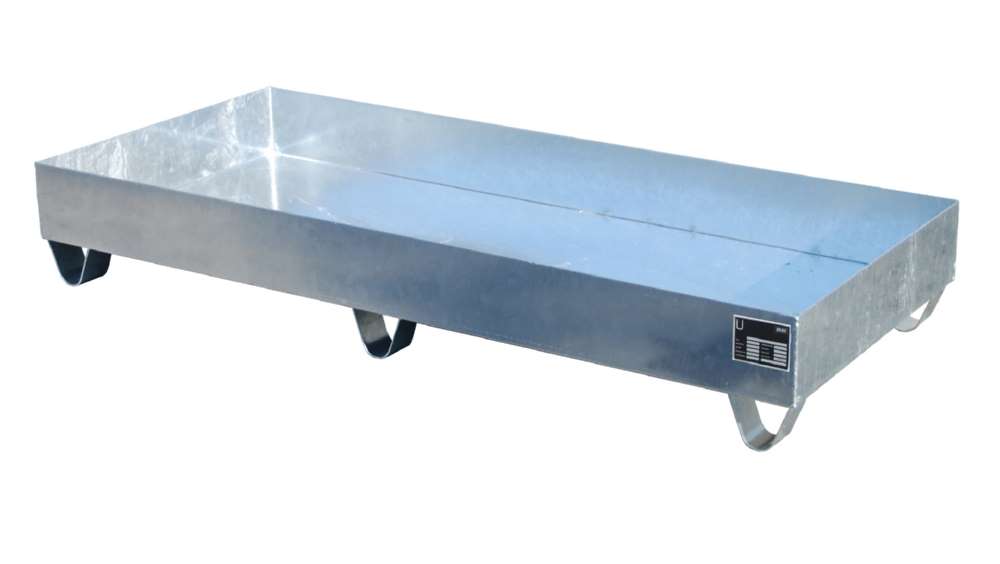 Produktbild Bauer Auffangwanne 2049 1800 x 275 x 800 mm feuerverzinkt