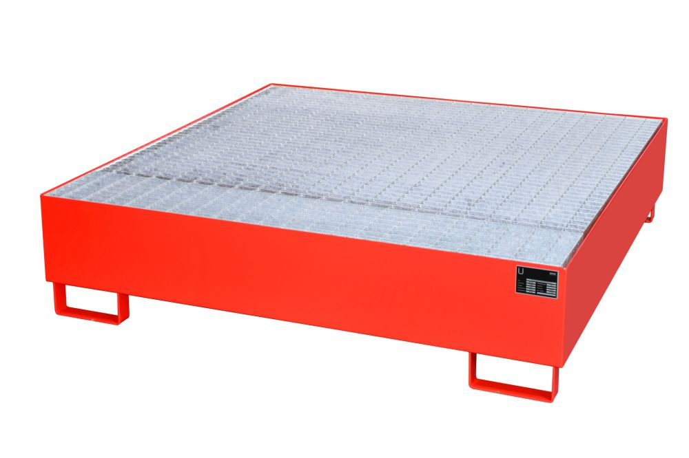 Produktbild Bauer Auffangwanne AW 450 lackiert Feuerrot