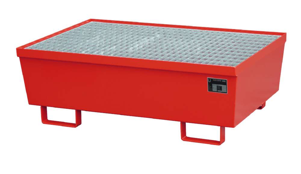 Produktbild Bauer Auffangwanne AM-2 1200 x 415 x 800 mm lackiert feuerrot