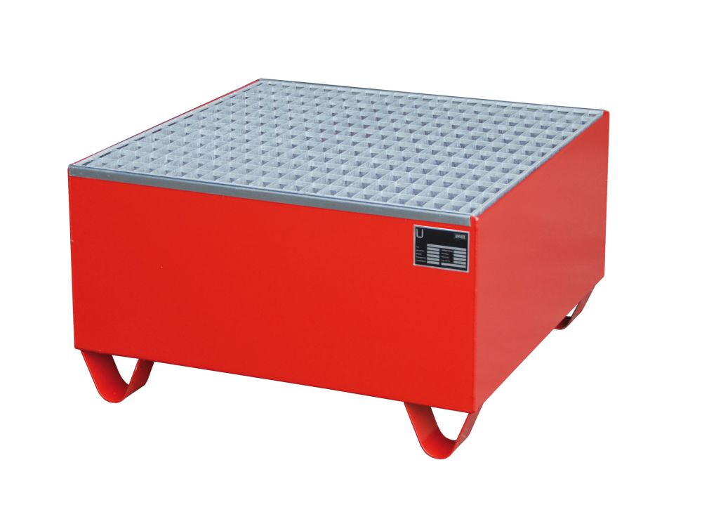 Produktbild Bauer Auffangwanne 2002 lackiert Feuerrot bild 2