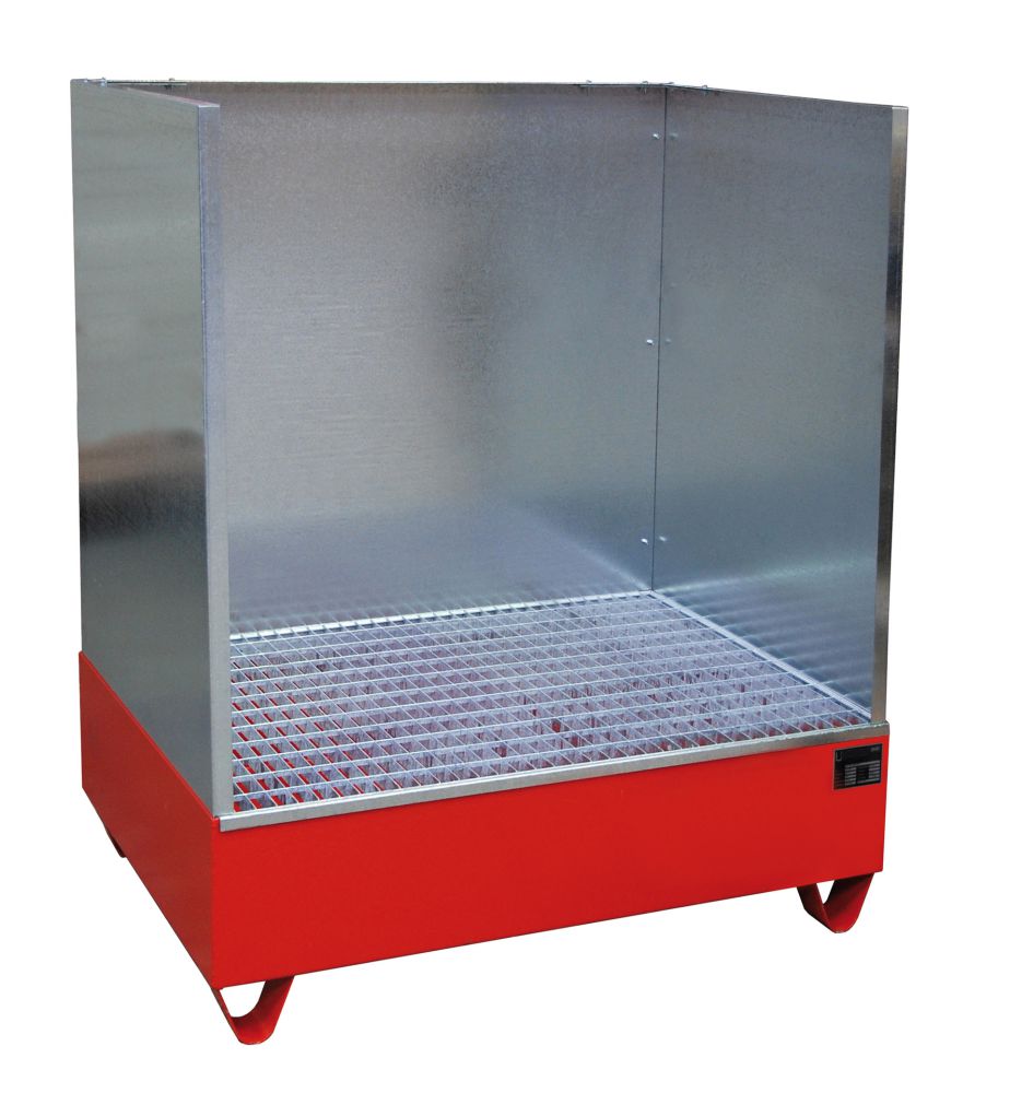 Produktbild Bauer Auffangwanne 2018 lackiert Feuerrot bild 2