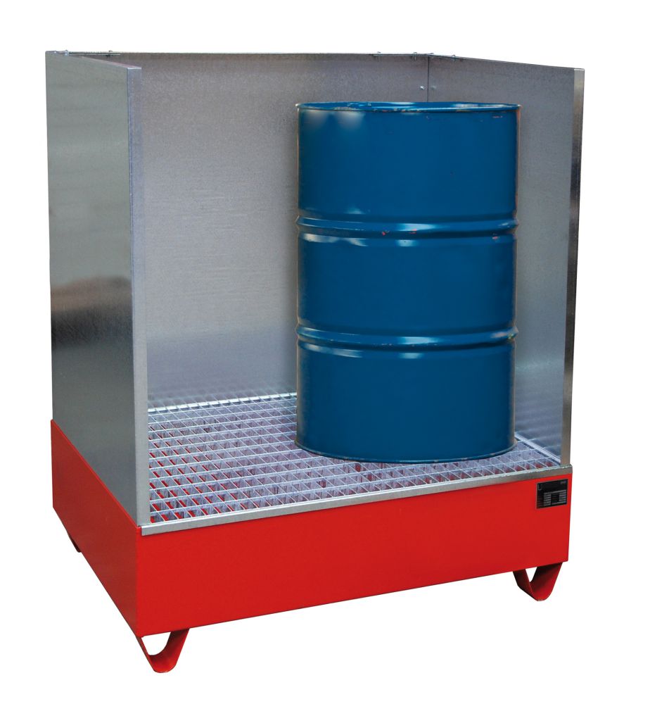 Produktbild Bauer Auffangwanne 2018 lackiert Feuerrot bild 3