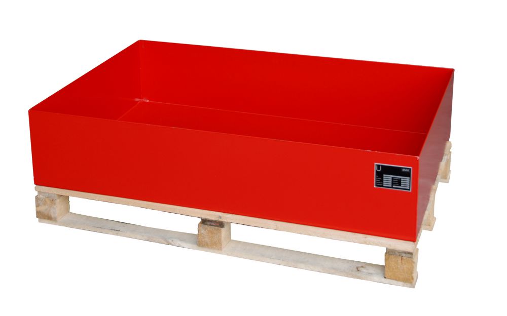 Produktbild Bauer Auffangwanne 2008 lackiert Feuerrot