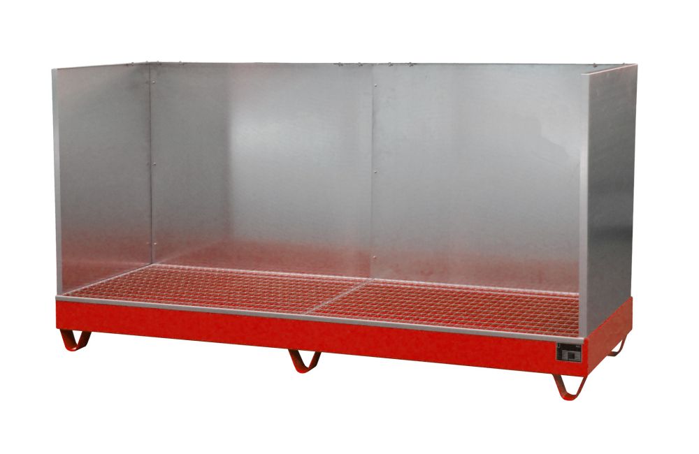 Produktbild Bauer Auffangwanne 2042 lackiert Feuerrot bild 3