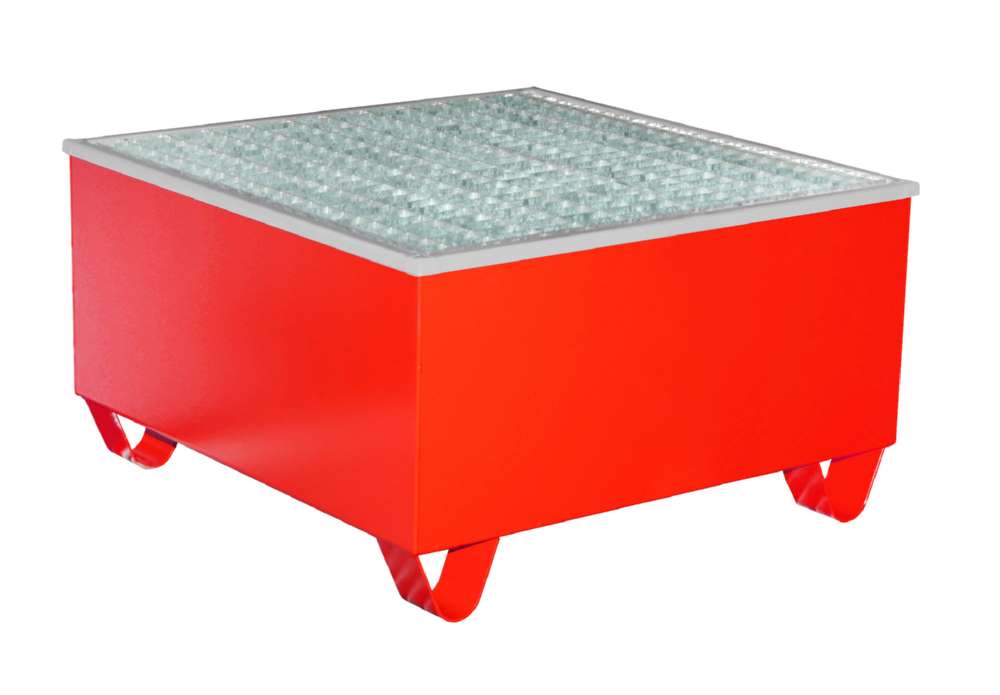 Produktbild Bauer Auffangwanne AW 1 PE 815 x 470 x 815 mm feuerrot