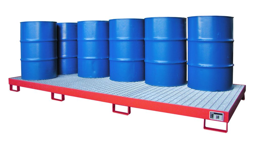 Produktbild Bauer Auffangwanne AW 10 lackiert Feuerrot