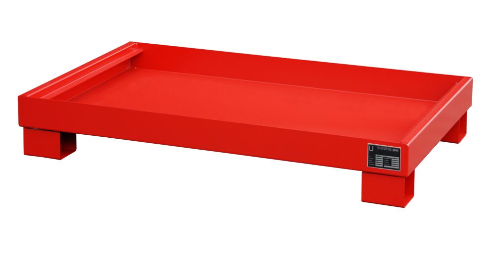 Produktbild Bauer Auffangwanne AW 60 3 lackiert Feuerrot bild 1