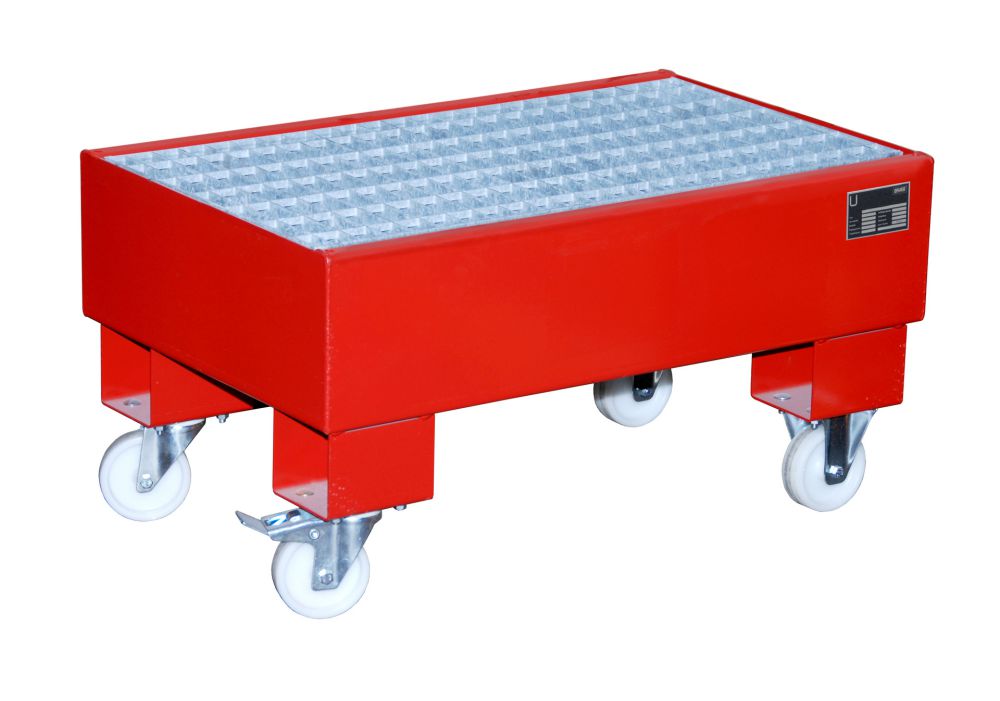 Produktbild Bauer Auffangwanne AW 60 1 M lackiert Feuerrot bild 2