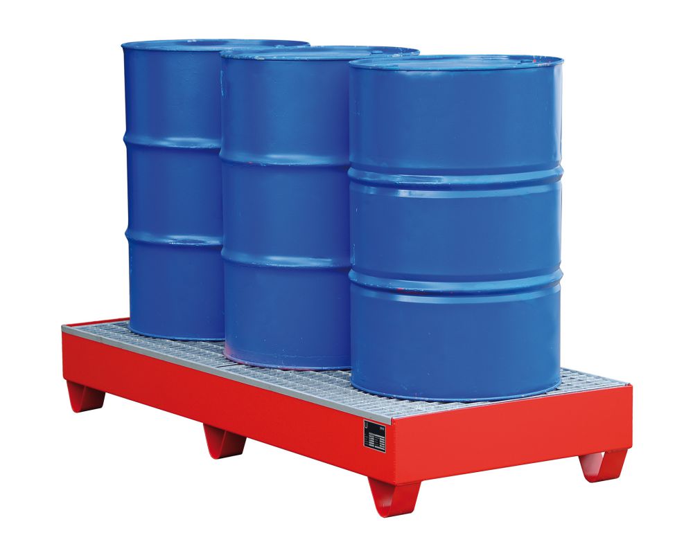 Produktbild Bauer Auffangwanne 2050 lackiert Feuerrot bild 2