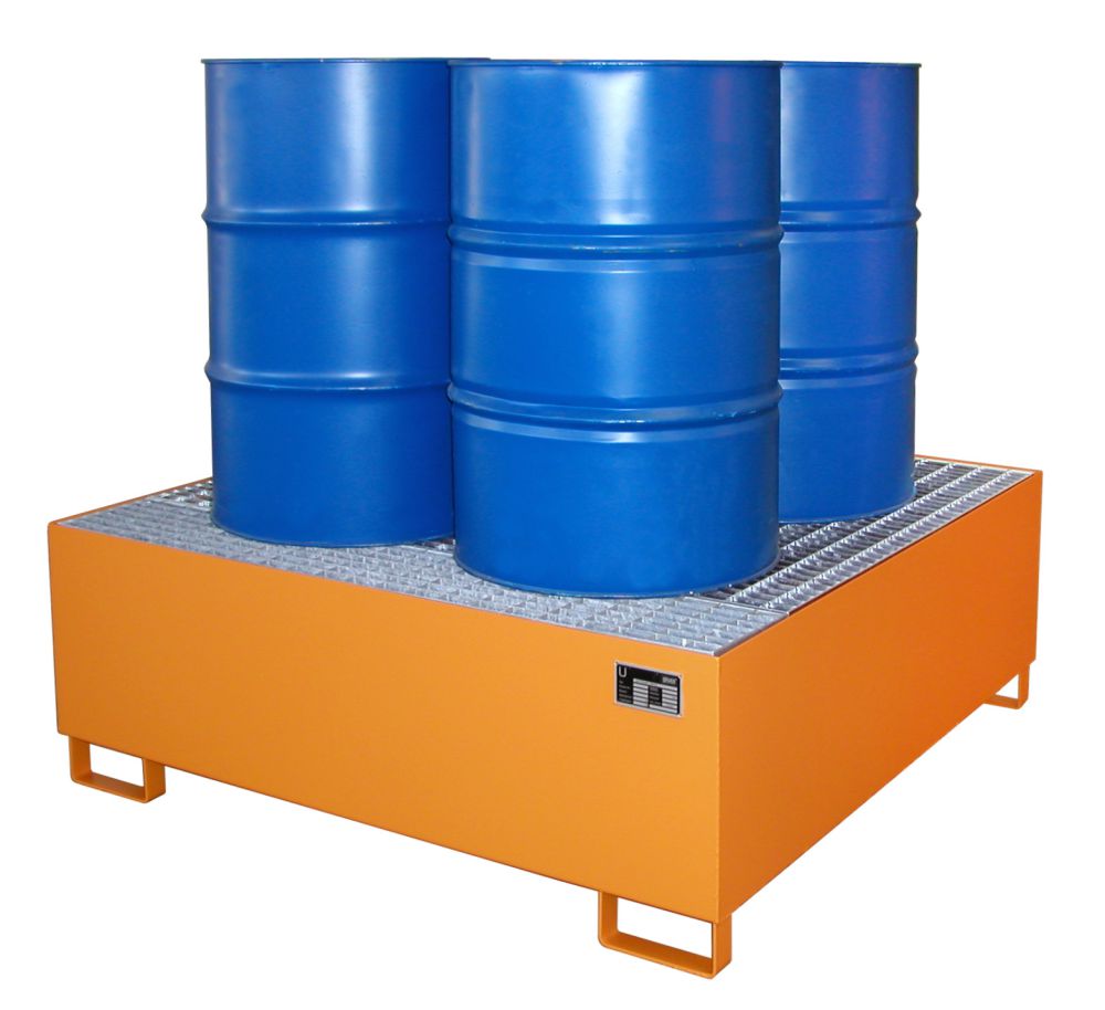 Produktbild Bauer Auffangwanne AW 800 lackiert Gelborange