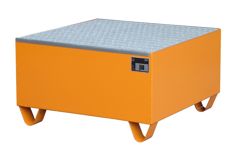 Produktbild Bauer Auffangwanne 2002 lackiert Gelborange