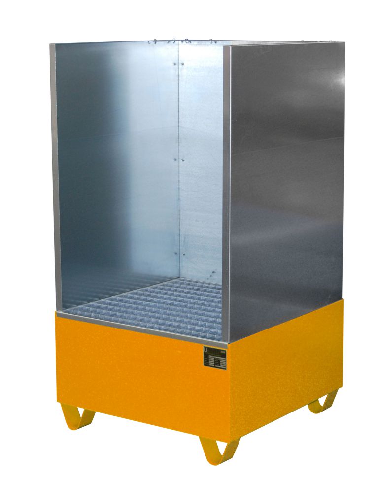 Produktbild Bauer Auffangwanne 2002 lackiert Gelborange bild 2