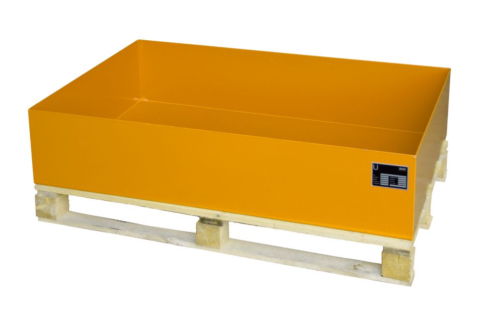 Produktbild Bauer Auffangwanne 2008 lackiert Gelborange