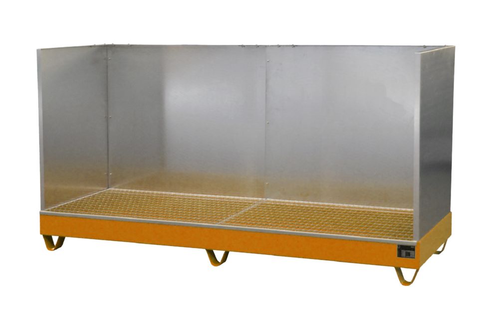 Produktbild Bauer Südlohn Auffangwanne 2042/SW lackiert Gelborange Tragfähigkeit 1000 kg