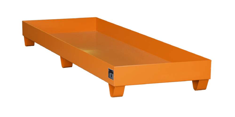 Produktbild Bauer Auffangwanne 2040 2400 x 250 x 800 mm gelborange