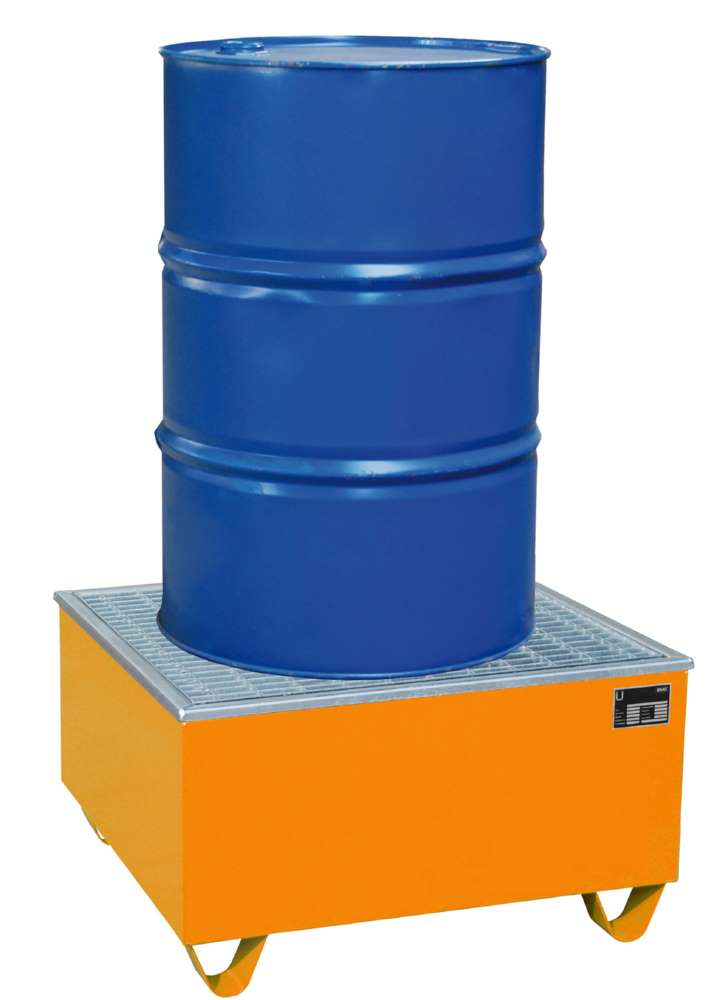 Produktbild Bauer Auffangwanne AW 1 PE 815 x 470 x 815 mm gelborange bild 2