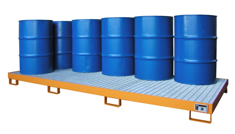 Produktbild Bauer Auffangwanne AW 10 lackiert Gelborange