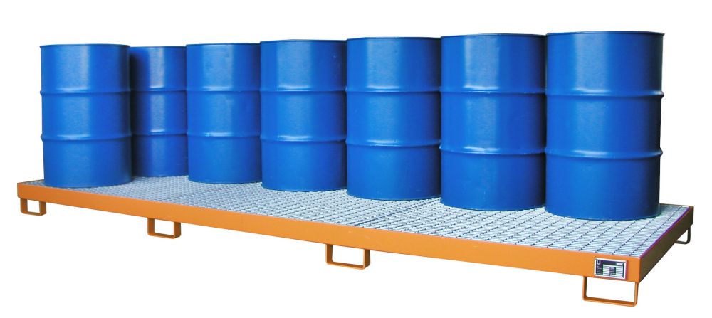 Produktbild Bauer Auffangwanne AW 12 lackiert Gelborange