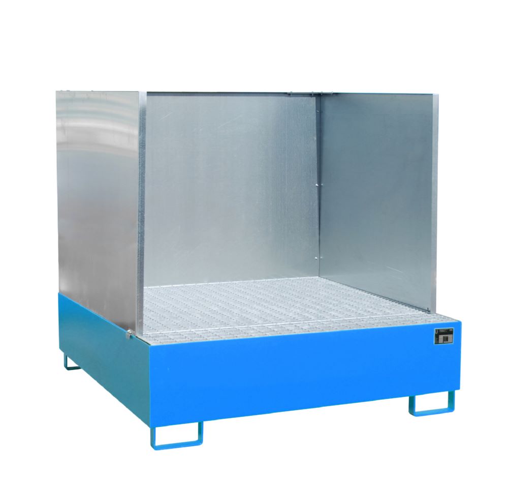 Produktbild Bauer Südlohn Auffangwanne AW 450 SW lackiert Lichtblau B 1480 x H 1360 x T 1460 mm