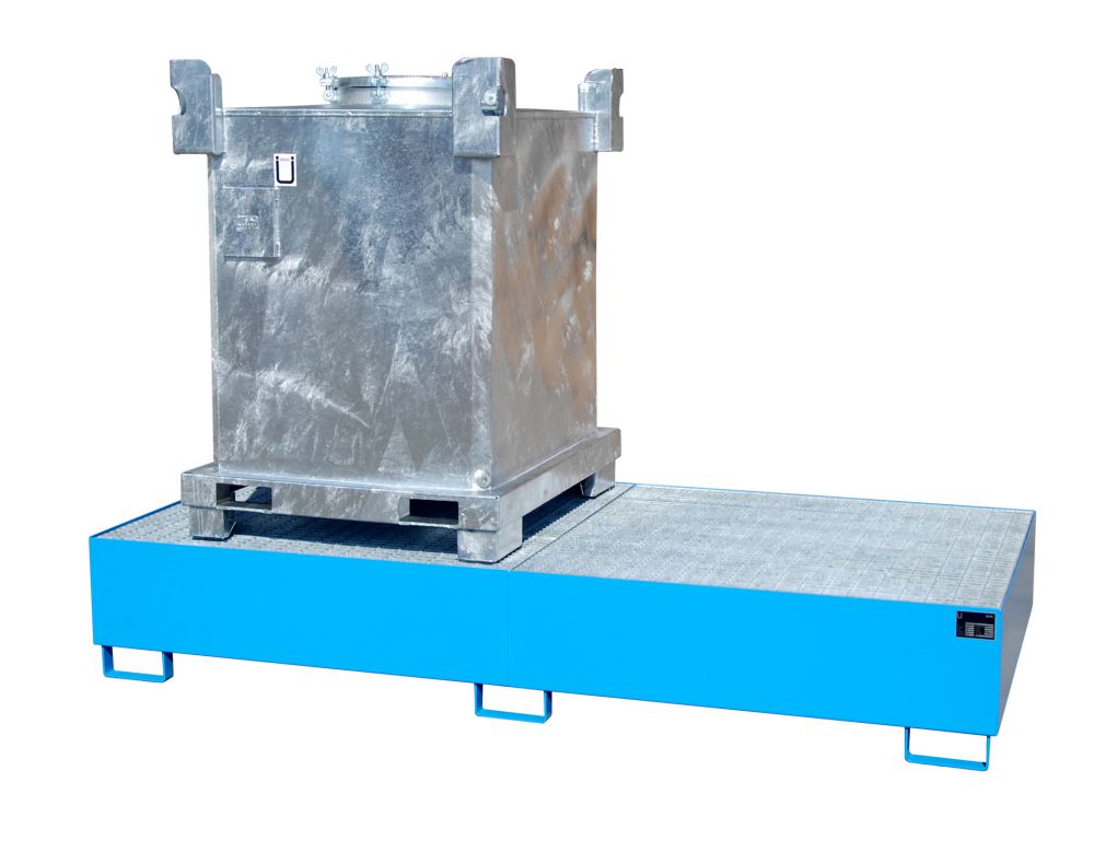 Produktbild Bauer Auffangwanne AW 1000 2 lackiert Lichtblau bild 2