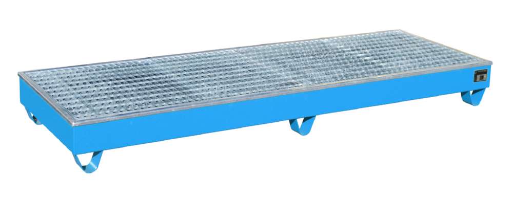 Produktbild Bauer Auffangwanne AW 4 BPE 2415 x 255 x 815 mm lichtblau