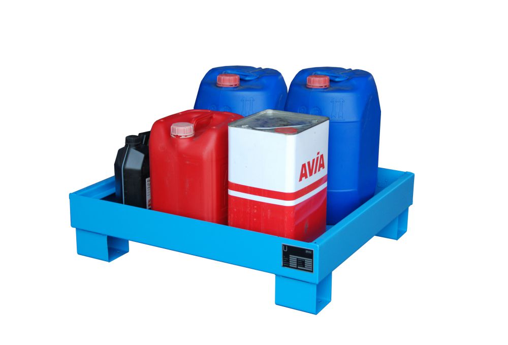 Produktbild Bauer Auffangwanne AW 60 2 lackiert Lichtblau bild 2