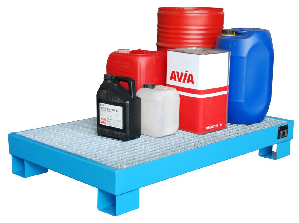 Produktbild Bauer Auffangwanne AW 60 3 M lackiert Lichtblau bild 2