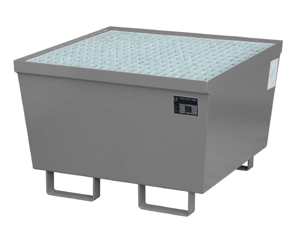 Produktbild Bauer Auffangwanne AM-1 800 x 545 x 800 mm lackiert mausgrau