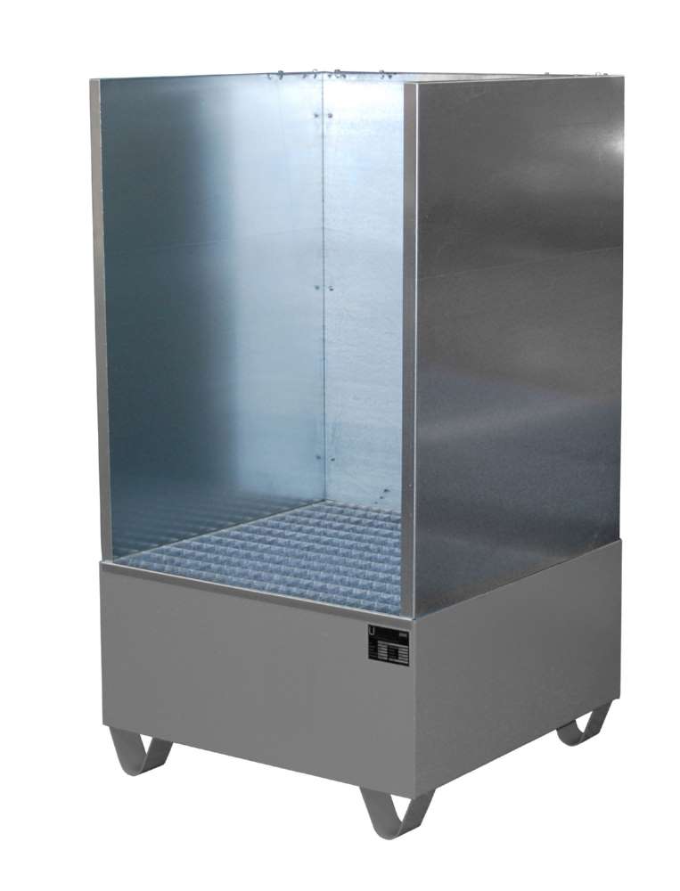 Produktbild Bauer Auffangwanne 2002 800 x 460 x 800 mm mausgrau bild 2